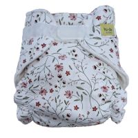 Hu-Da Pink Flowers Nigth Diaper