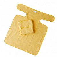 One Size Preflat Mustard van Cloth Bums