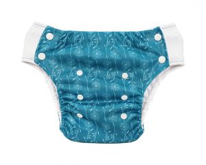 Floral Petrol Pull-Up diaper Blümchen