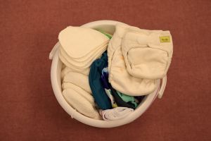 Huurpakket met newborn Huda luiers wasbare luiers